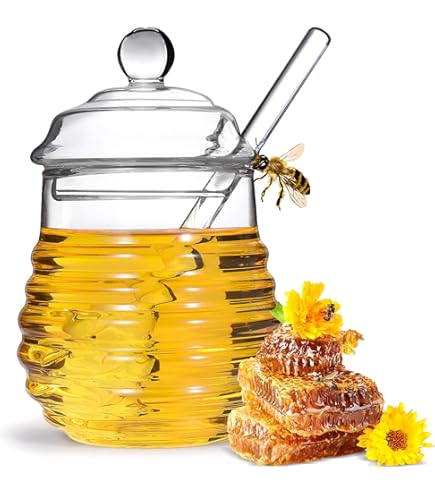 Abbott Collections AB-27-HONEYPOT 4 In. Beehive Honey Pot W & Lid