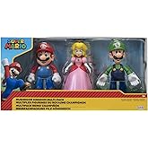 World of Nintendo New 2018 Mushroom Kingdom Diorama Gift Set - 3 Figure Pack Action Figure Pack