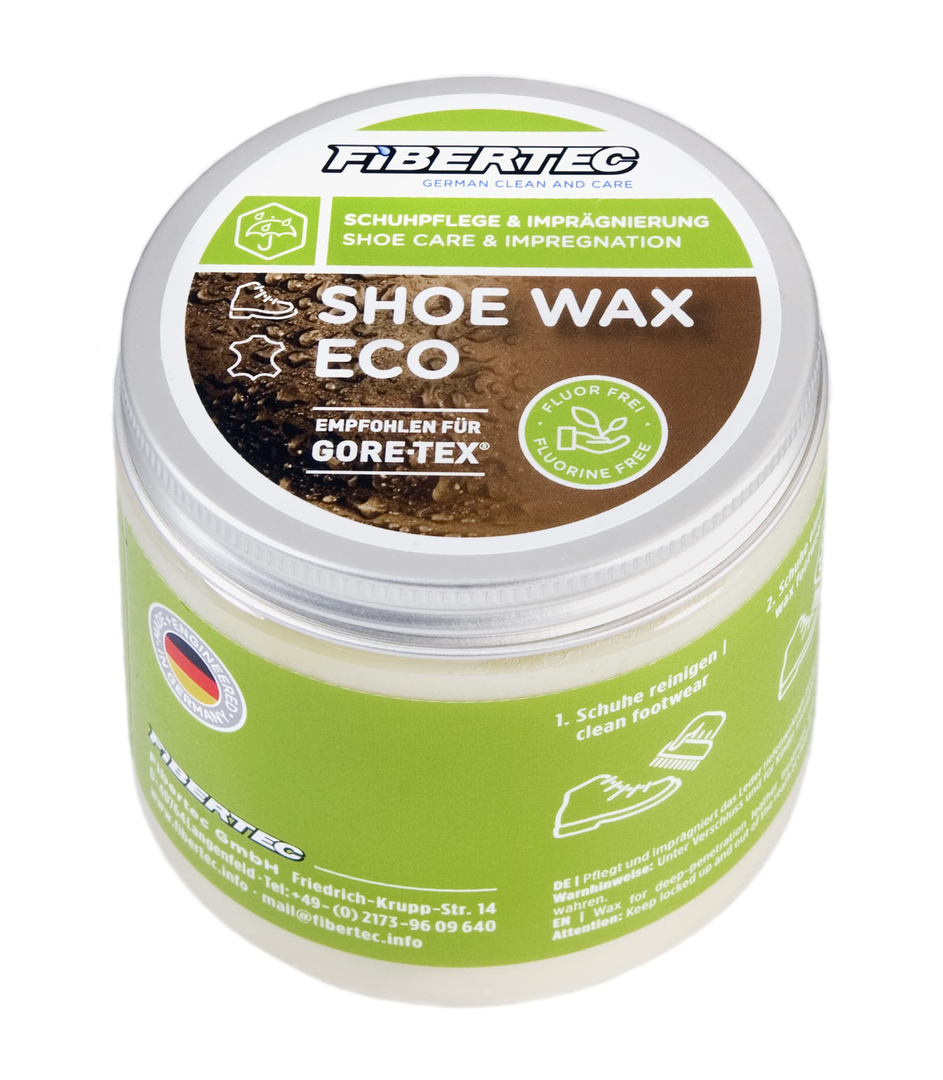 Fibertec Wax Eco Shoe Care Multicolor 500 ml