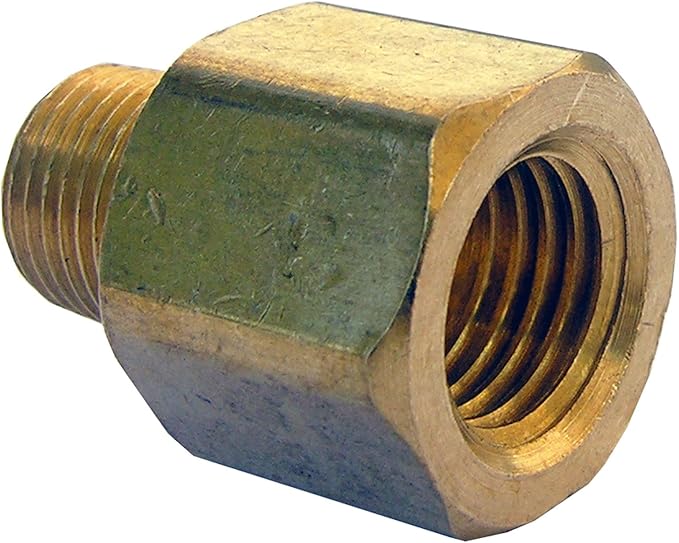 LASCO 176781 1/4Inch Female Flare by 1/8Inch Male Pipe Thread Brass