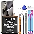 ZUEUS Galaxy S24 Ultra Battery, (2024 Upgraded) 5500mAh EB-BS928ABY Li-Polymer Battery Replacement Compatible with Galaxy S24 Ultra 5G SM-S928 with Screwdriver Tool Kit