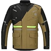 ILM Men's Motorcycle Jacket CE Armored Riding Waterproof Adventure Touring