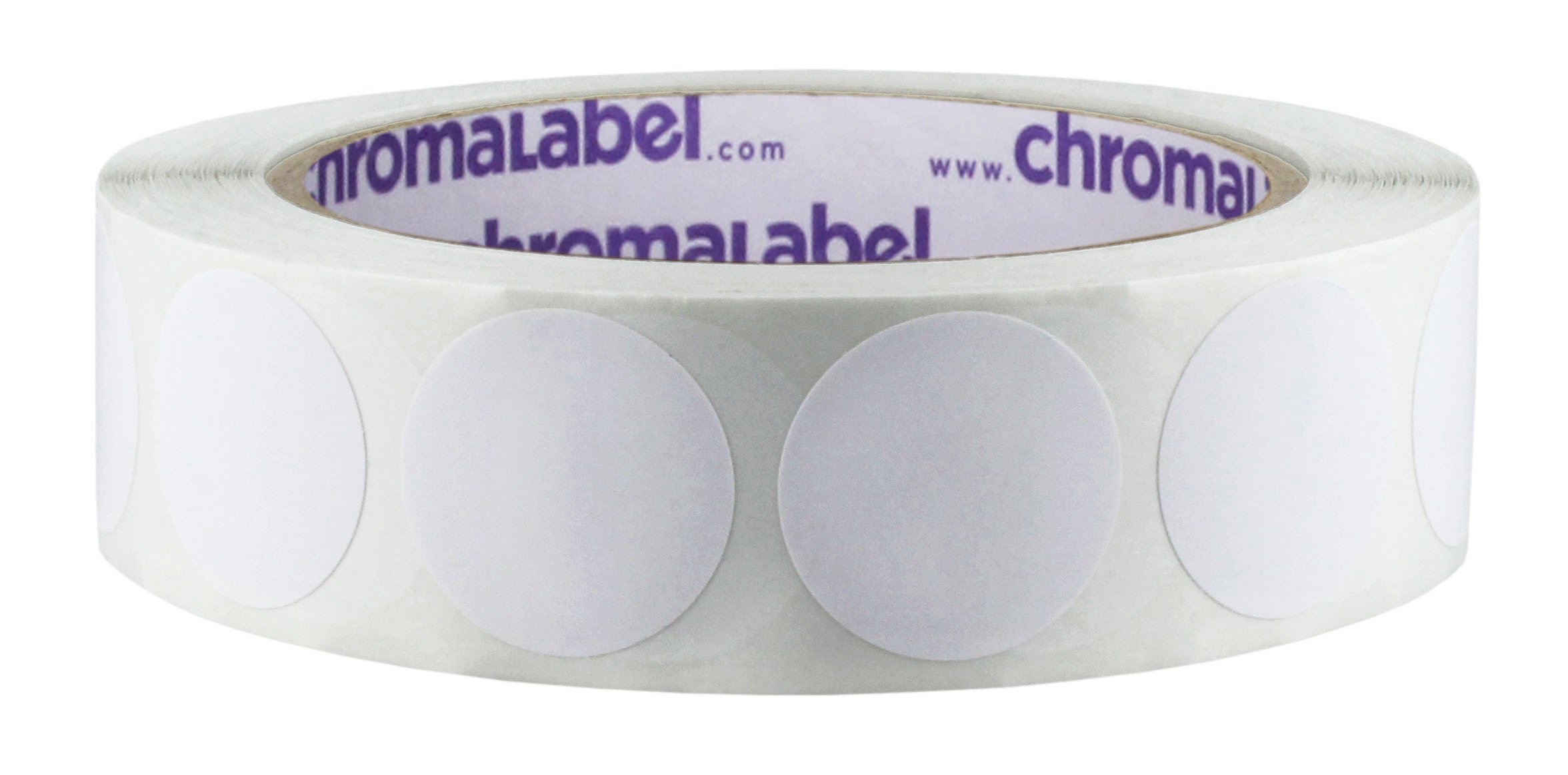 ChromaLabel 1 Inch Circle Sticker Labels, Easy to