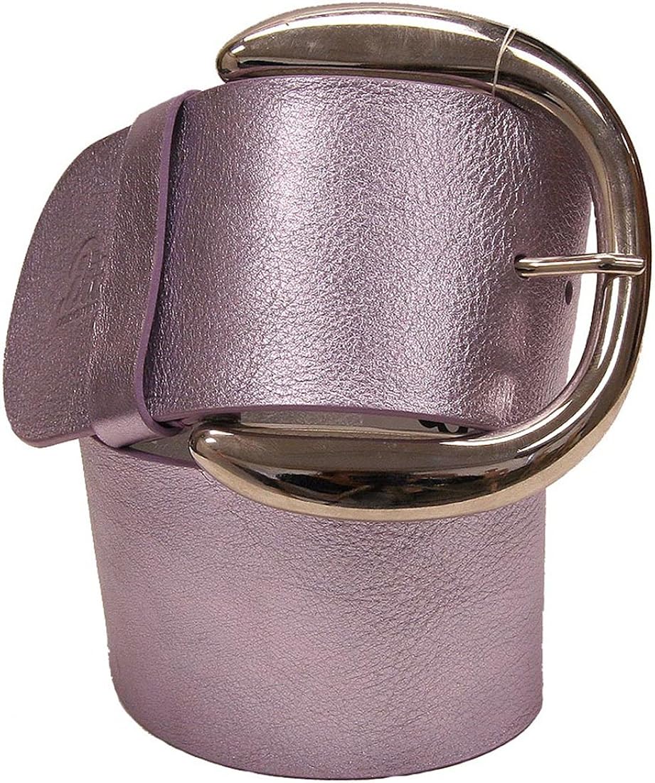D&G Womens Belt Purple Silver Leather, 90, Multicolor at Amazon Women’s