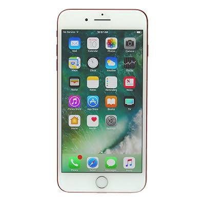 Apple iPhone 7 Plus, GSM Unlocked, 128GB - Red Renewed