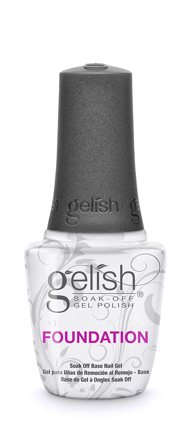 Gelish Fantastic Four Essentials Collection Soak Off Gel Nail Polish Kit, 15 mL : Gelish Bond Foundation Top It Off Cuticle : Premium Beauty