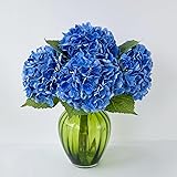 RUZUQE YalzoneMet 3 Pcs 21inch Artificial Dark Blue