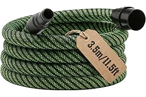 Dust Extractor Hose D27/32 x 3.5M (11.5 Ft), Anti-Static, Compatible with Festool CT 15/25/26/36/48 and CT MINI/MIDI Dust Ext