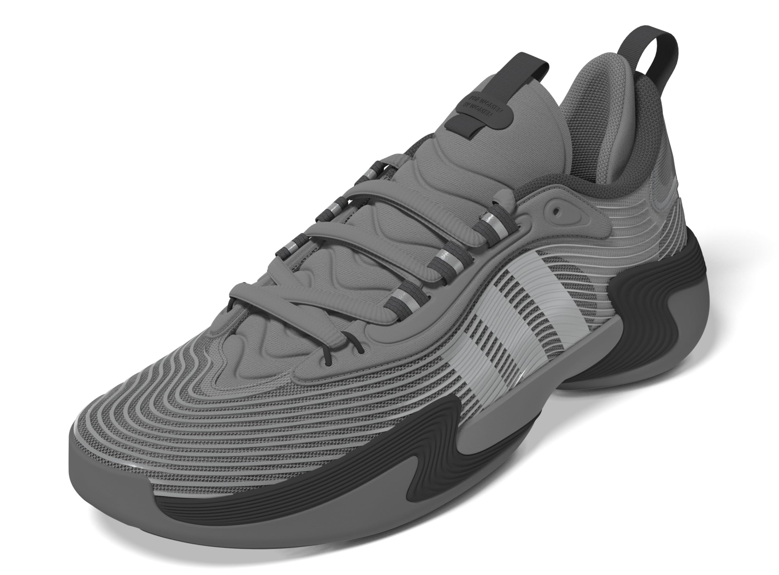 adidas Women’s Exhibit Select Mid Top Sneaker, Solid Grey/Grey/Silver Metallic, 10.5