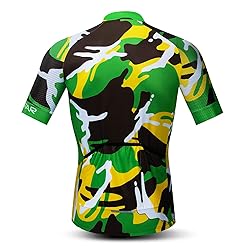 JPOJPO Men's Cycling Jersey Bicycle Short Sleeved