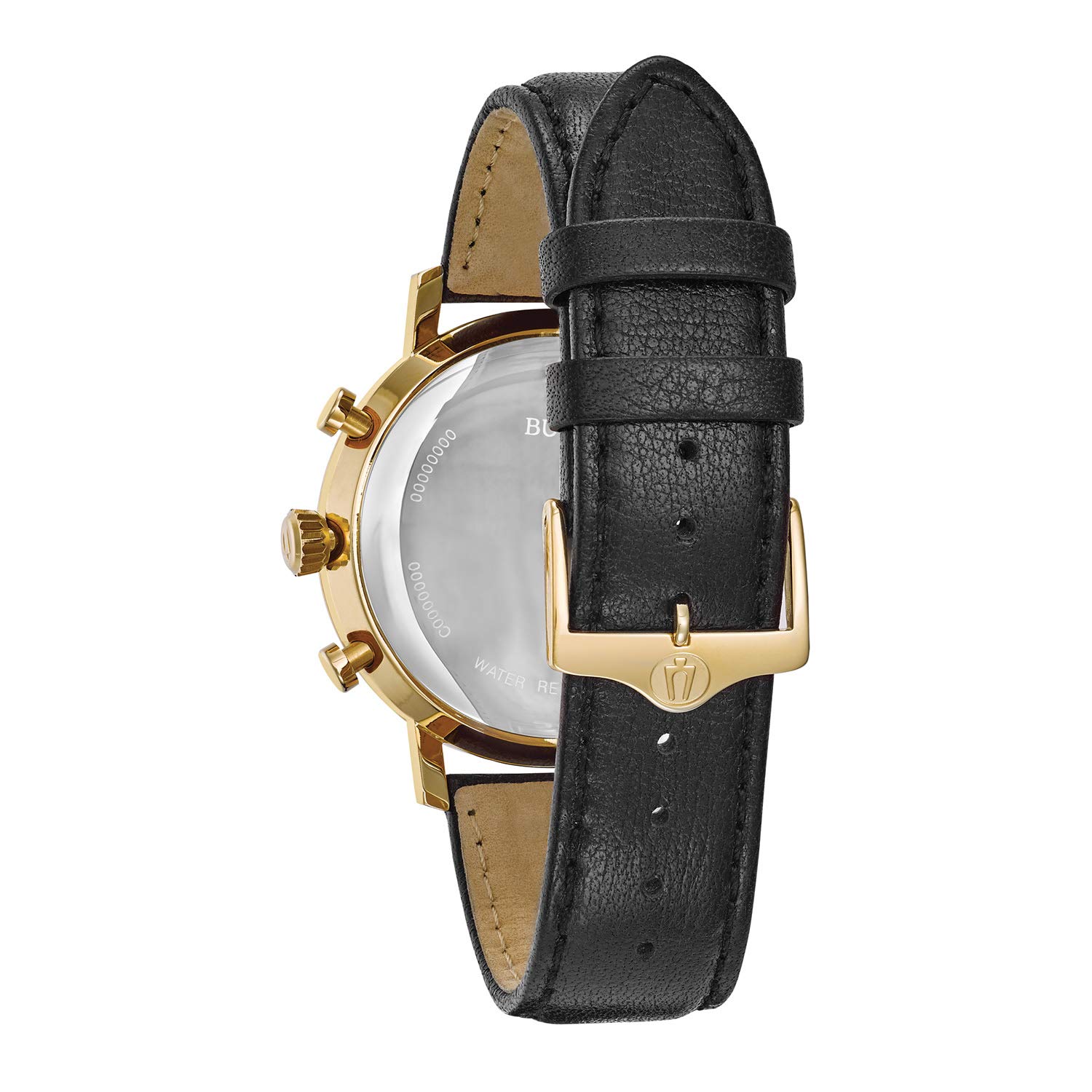 Mua Bulova 97B155 メンズステンレススチールブラック革バンドホワイトスマートウォッチダイヤル trên Amazon Mỹ ...