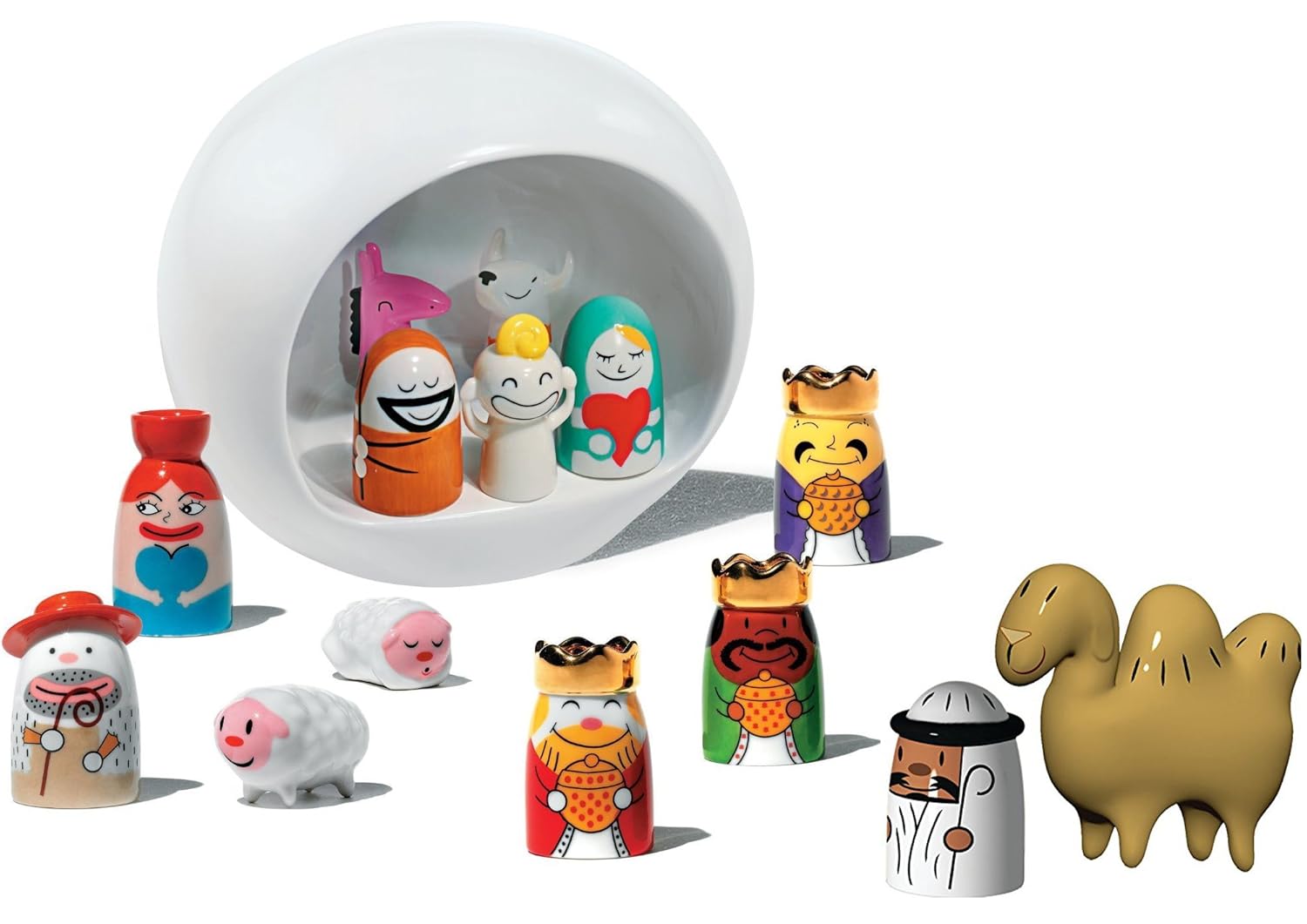 Amazonde Alessi Krippe AMGI10 Presepe Wei Im SET Heilige Amazonde Alessi Krippe AMGI10 Presepe Wei Im SET Heilige