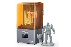 Creality Halot-Mage Pro Resin 3D Printer, 170mm/s Hyper Speed Printing, 8K Resolution 10.3" Monochrome LCD UV Photocuring Resin Printer with High-Precision Integral Light Fast Print Dual Z-axis Rails