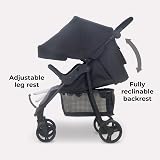 My Babiie MB30 Pushchair Birth to 4 Years Large Basket Rain Cover Cup Holder view 4