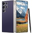 OEJBK I25 Ultra Unlocked Android Phone 6.99" AMOLED 7000mAh Long-Lasting | Snapdragon 8 Gen3 | 8GB RAM+256GB | 68MP+108MP Pro Camera | Face Unlock + Stylus | Android 14 System (Purple)