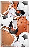 Kids Sports Decor Light Switch Cover Plate