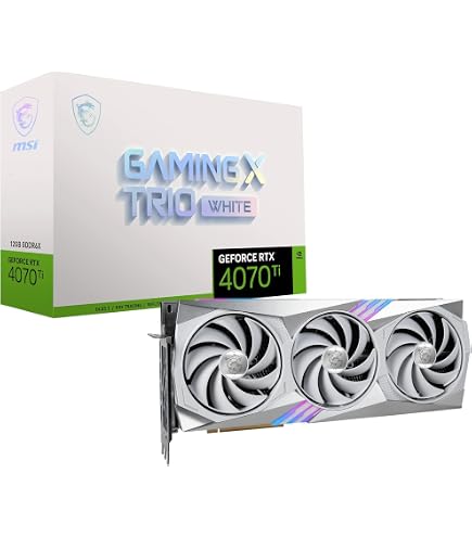 RTX 4070 Ti GAMING X SLIM WHITE 12G ジャンク Amazon.com: MSI Tarjeta gráfica Gaming RTX 4070 Ti Gaming X Slim