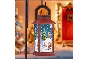 PAWATEE Christmas Decorations,Solar Lanterns with Snowman Outdoor Waterproof Decorative Lights for Christmas Gifts (Snowman)