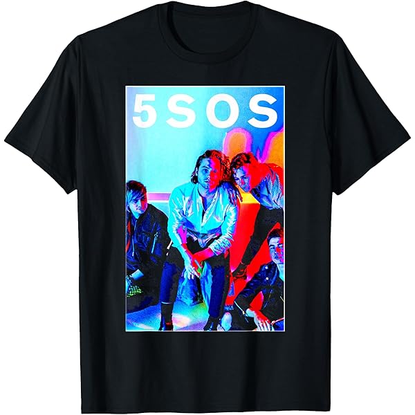 Amazon.com: 5 Seconds of Summer - 5SOS Band Photo Premium Tri
