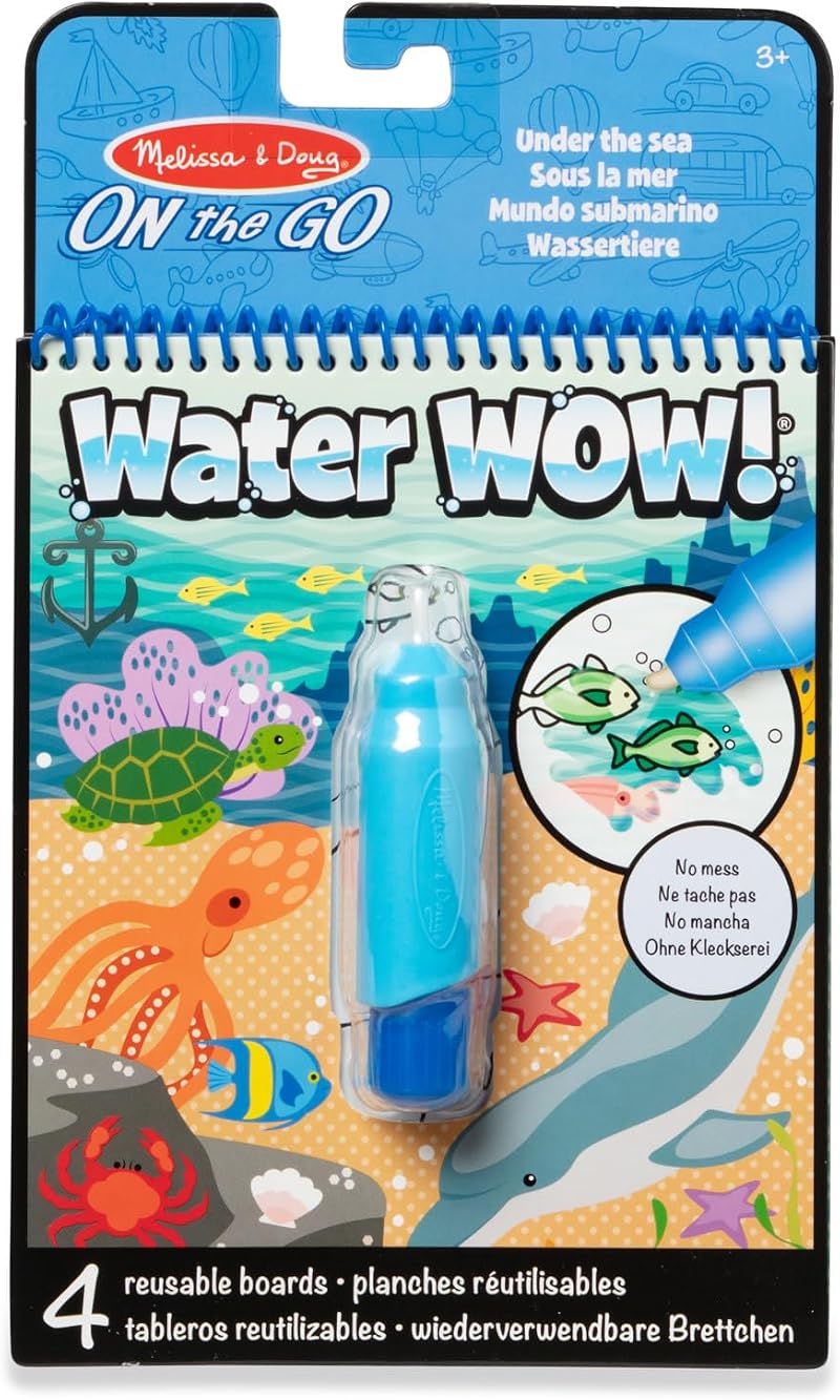 Melissa & Doug On the Go Water Wow Under the Sea Reusable Pad