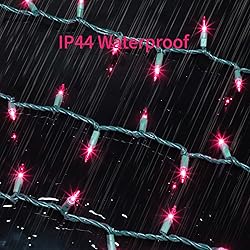 GLOWNOVA Green Wire,Pink Incandescent Bulb 100 Mini