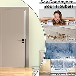 Vannesse 40FT Rubber Weather Stripping Door Seal