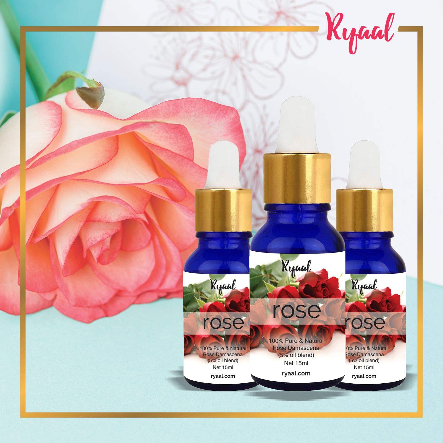 Ryaal Rose Essential Oil 15ml Amazon In Health Personal Care