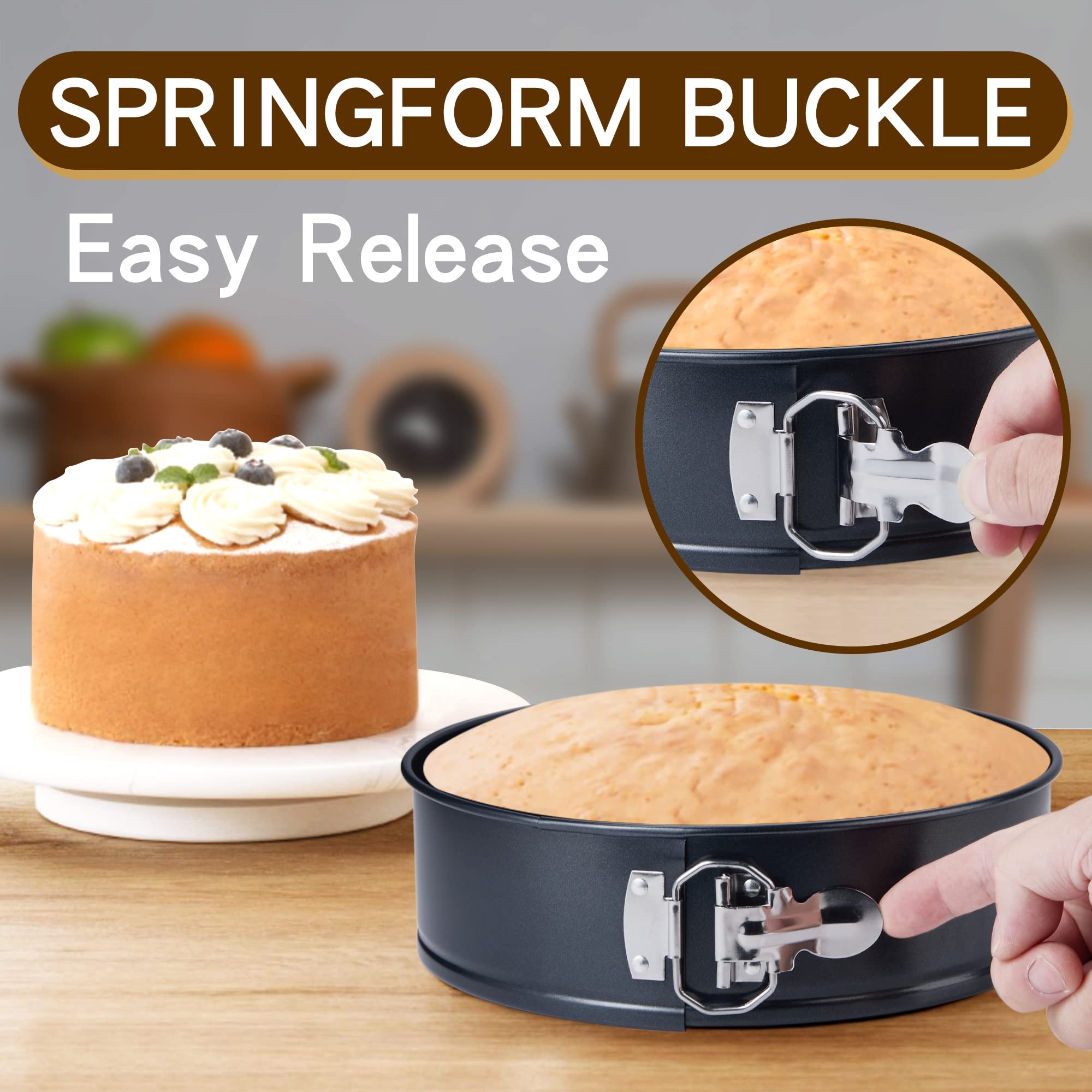 Springform Cake Pan Set of 4