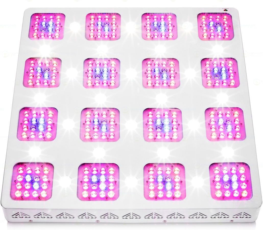 Advanced LED Lights - Full Spectrum LED Grow Light for Indoor Plants Vegs and Flowers - Diamond Series XML 650 With 10W CREE XML LEDs
