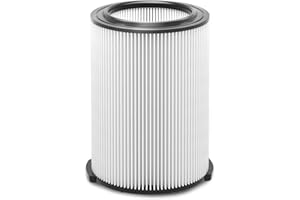 IOYIJOI 1 Pack Standard Wet or dry Vacuum Filter Vf4000 for RIDGID Vacs 5-20 Gallons & for husky 6-9 Gal Vacuum Cleaner, Replacement Vf4000 filter