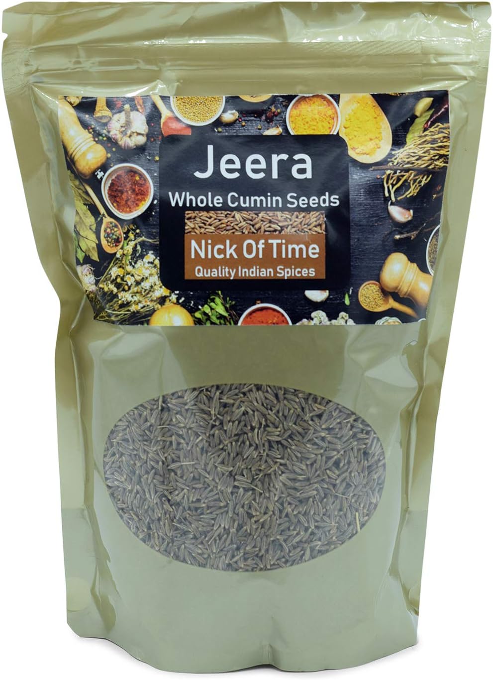 NICK OF TIMENick Of Time Cumin Seeds | Sabut Jeera from Rajasthan (400g | 14.10 oz)