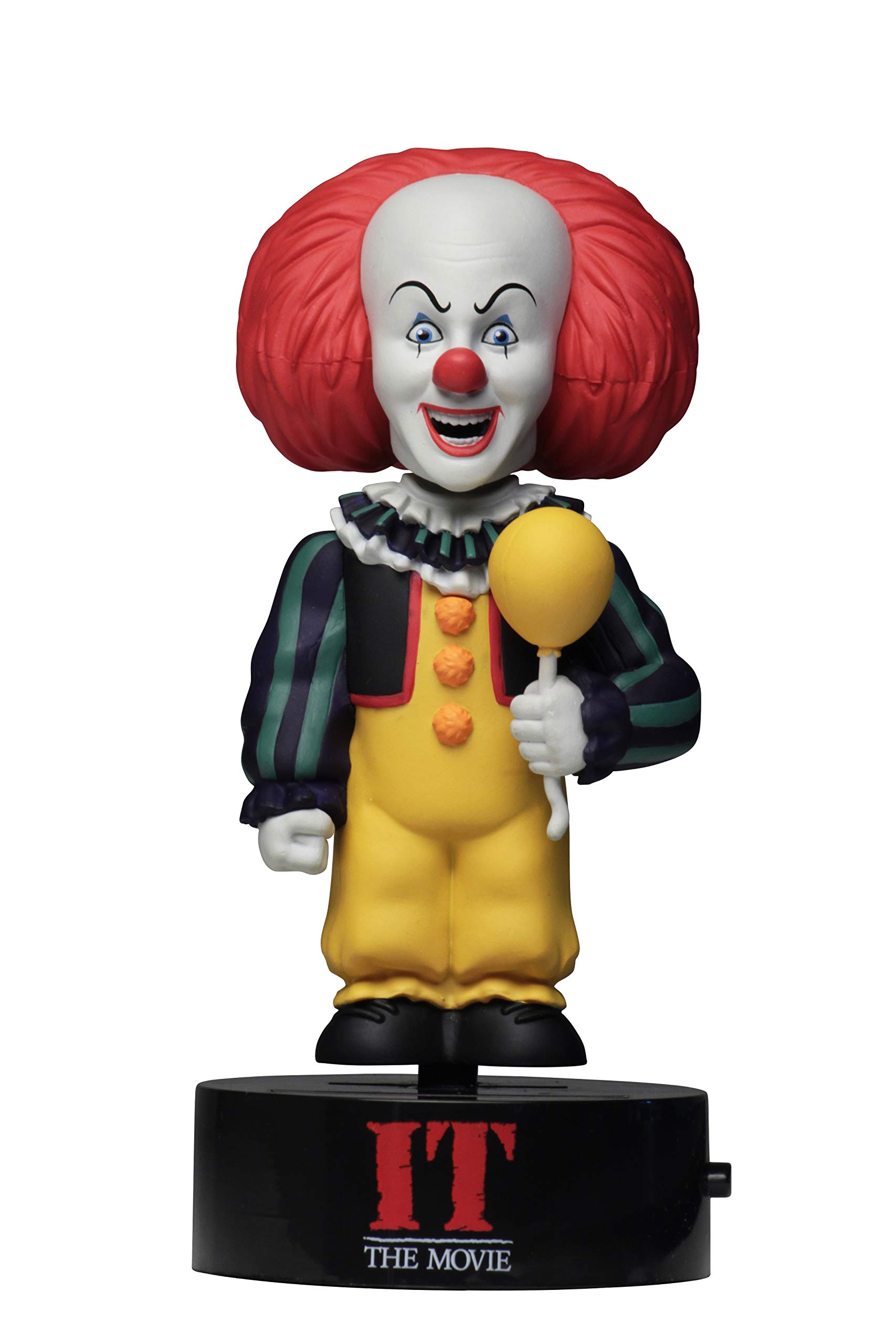 NECA Stephen Kings Es Bodyknocker Pennywise 1990 Hand Painted Plastic Bobble Figure