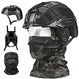 SANYETS Airsoft Helmet with Helmet Cover, Airsoft