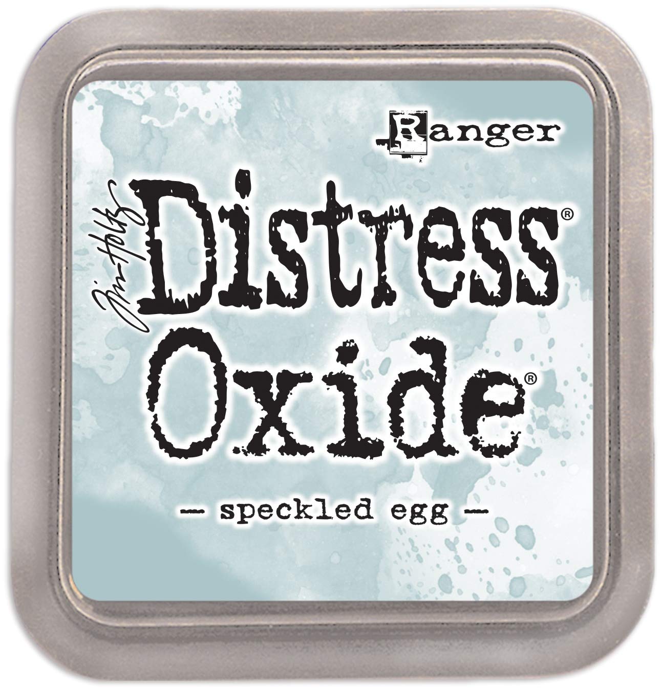 RANGER INDUSTRIES Tim Holtz Distress Oxide-Ink Pad-Speckled Egg, 7.5 x7.5 cm, TDO72546