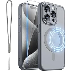 ROYBENS for iPhone 15 Pro Matte Clear Case