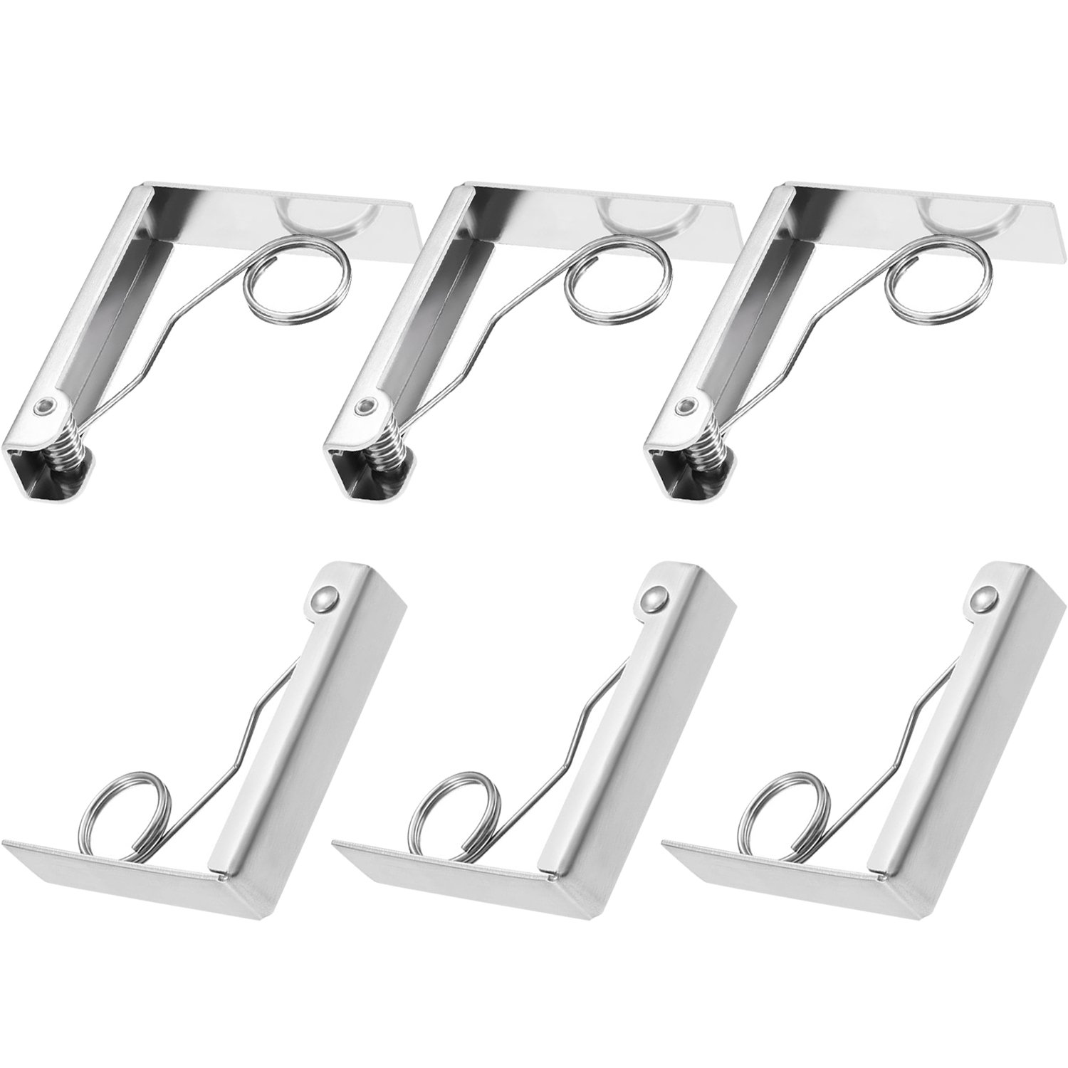 Maxdot Tablecloth Clips Stainless Steel Table Cloth Cover Clamps for