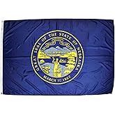 Annin Flagmakers Nebraska State Flag USA-Made to Official State Design Specifications, 4 x 6 Feet (Model 143270)