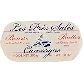 Butter with Coarse Sea Salt from Camargue 8 oz