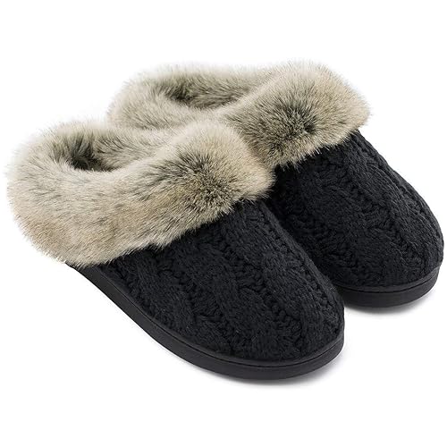 Cable Knit Slippers