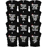 Matching Family Christmas Shirts - 100 Quotes Most Likely to Christmas Shirts for Family - Funny Pajamas Holiday Vacation Outfit - Friends T-Shirt Multicolor