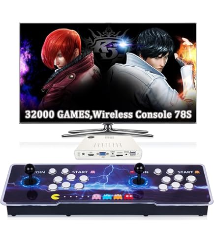 Amazon.com: RegiisJoy 32000 in 1 Pandoras Box 78S Retro Arcade