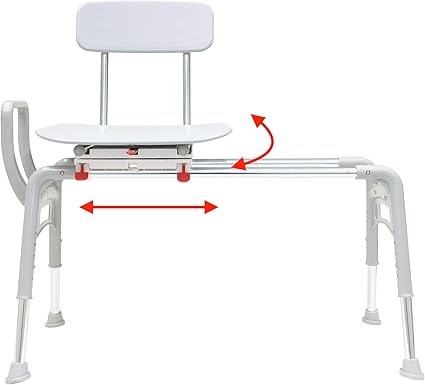 amazon sliding shower chair