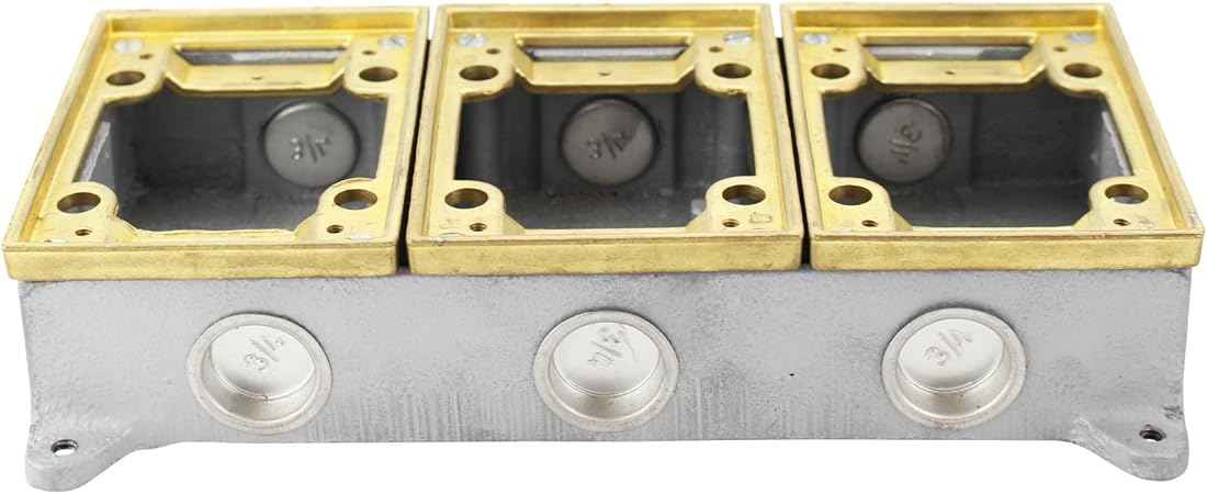 Steel City 843sc 3g 2d Wt Floor Bx Close To Ceiling Light