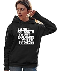 Go All Out 4X-Large Black Mens I'm Not Arguing I'm