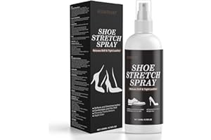 GLOWPOINT Shoe Stretch Spray, 200ml Boot Stretch Spray for Man and Woman, Professional Leather Softener to Relieve Tight Fitt