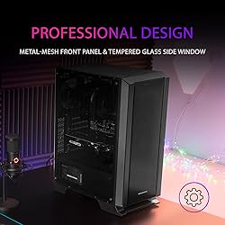 Mars Gaming MC-Master, ATX PC Case, Metal-Mesh