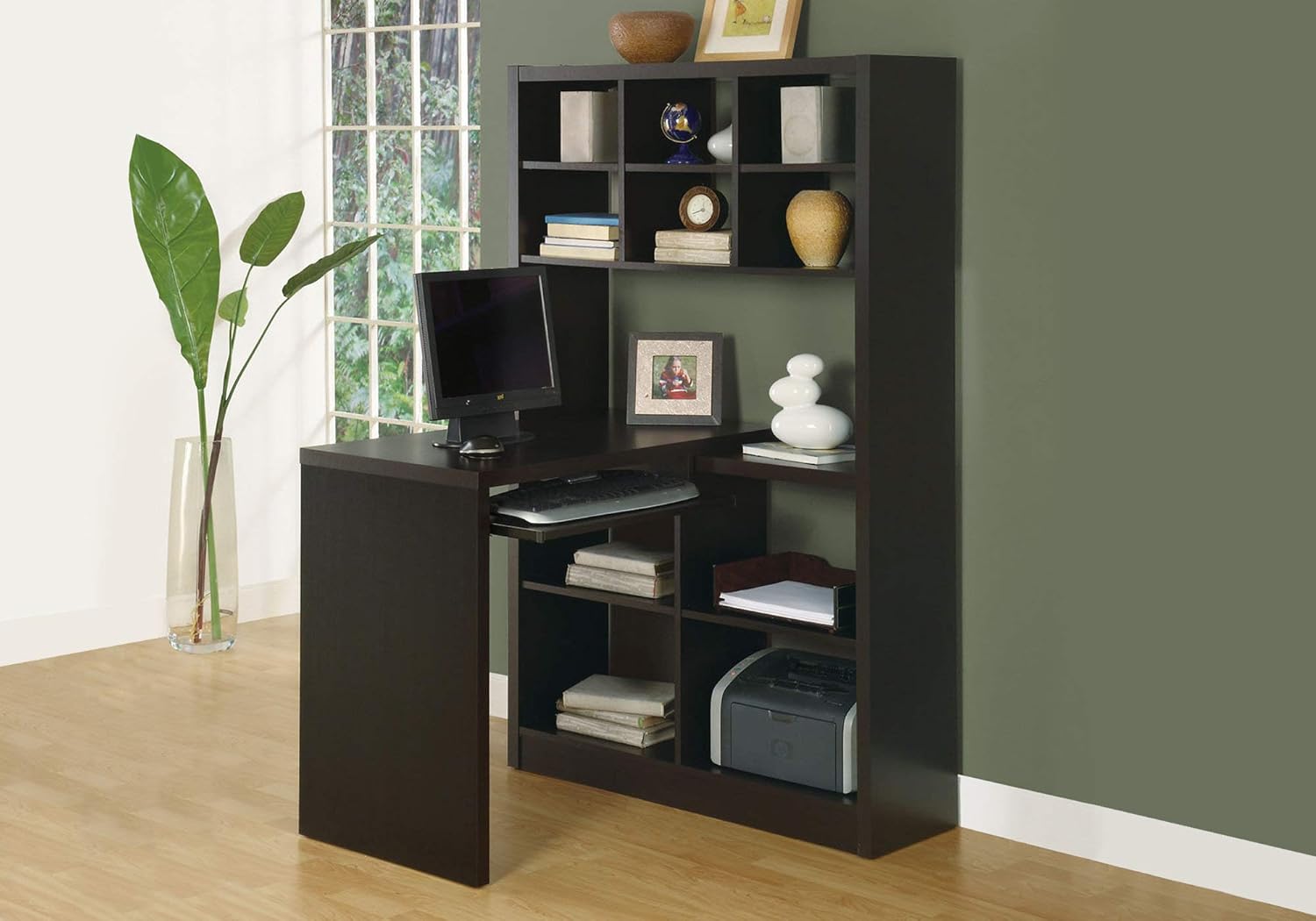 Best Computer Desk Left Side Storage