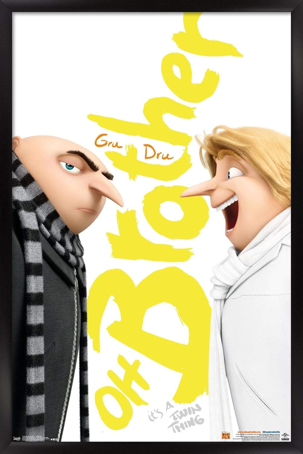 Trends International Wall Poster Illumination Despicable Me 3 - Oh Brother, 24.25
