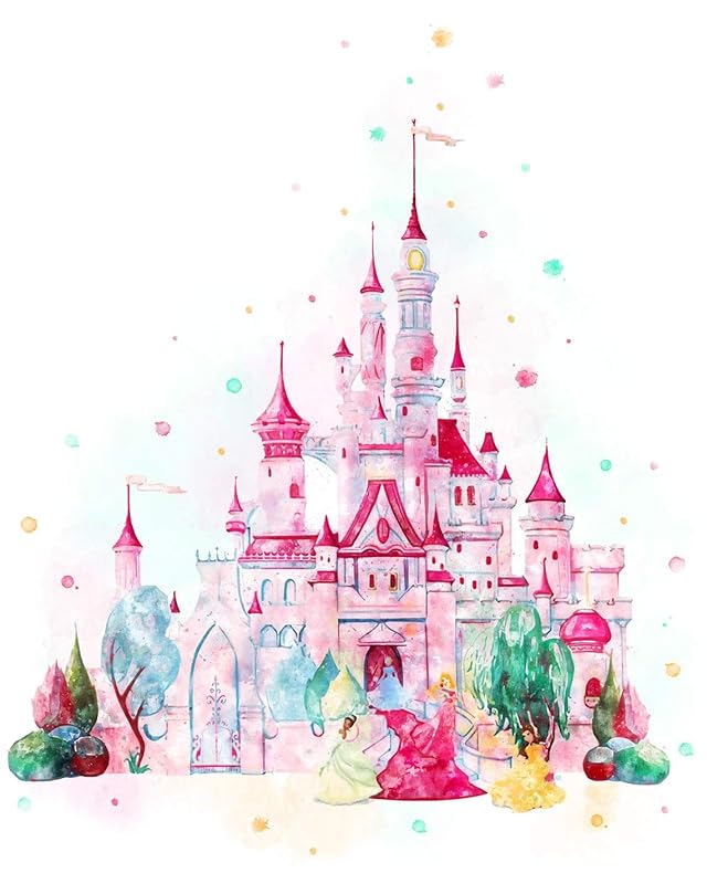 Free Free 169 Watercolor Disney Castle Svg SVG PNG EPS DXF File