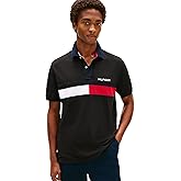 Tommy Hilfiger Men's Short Sleeve Cotton Pique Flag Polo in Regular Fit